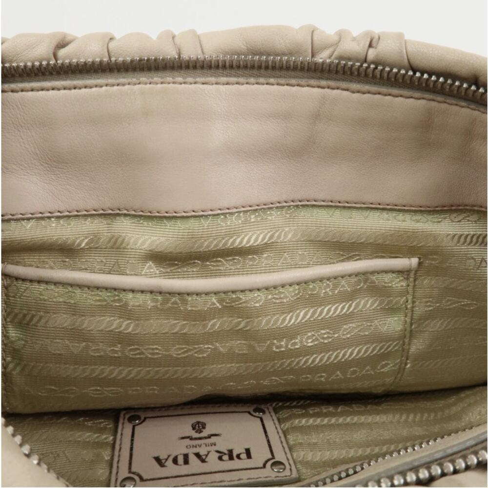 💎✨STUNNING✨💎Authentic PRADA Gathered 2Way Shoulder Bag - Picture 14 of 15